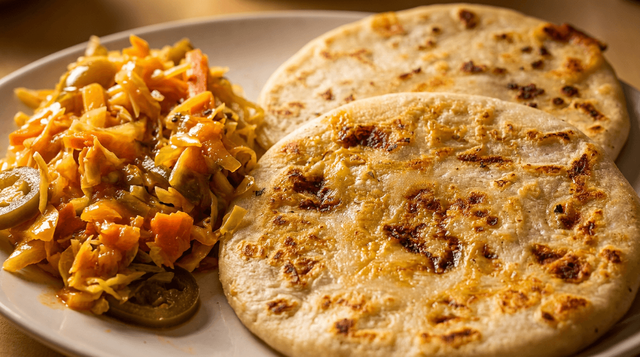 Pupusas Mixtas / Mixed Pupusas.